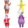 Inflatable Purple Eggplant Potato Costume For Adults Fun Party Dress Up Outfit