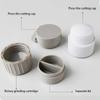Multifunction 4In1 Portable 4 Layer Powder Tablet Grinder Pill Cutter Medicine Splitter Box Storage Crusher Travel Pill Case Car