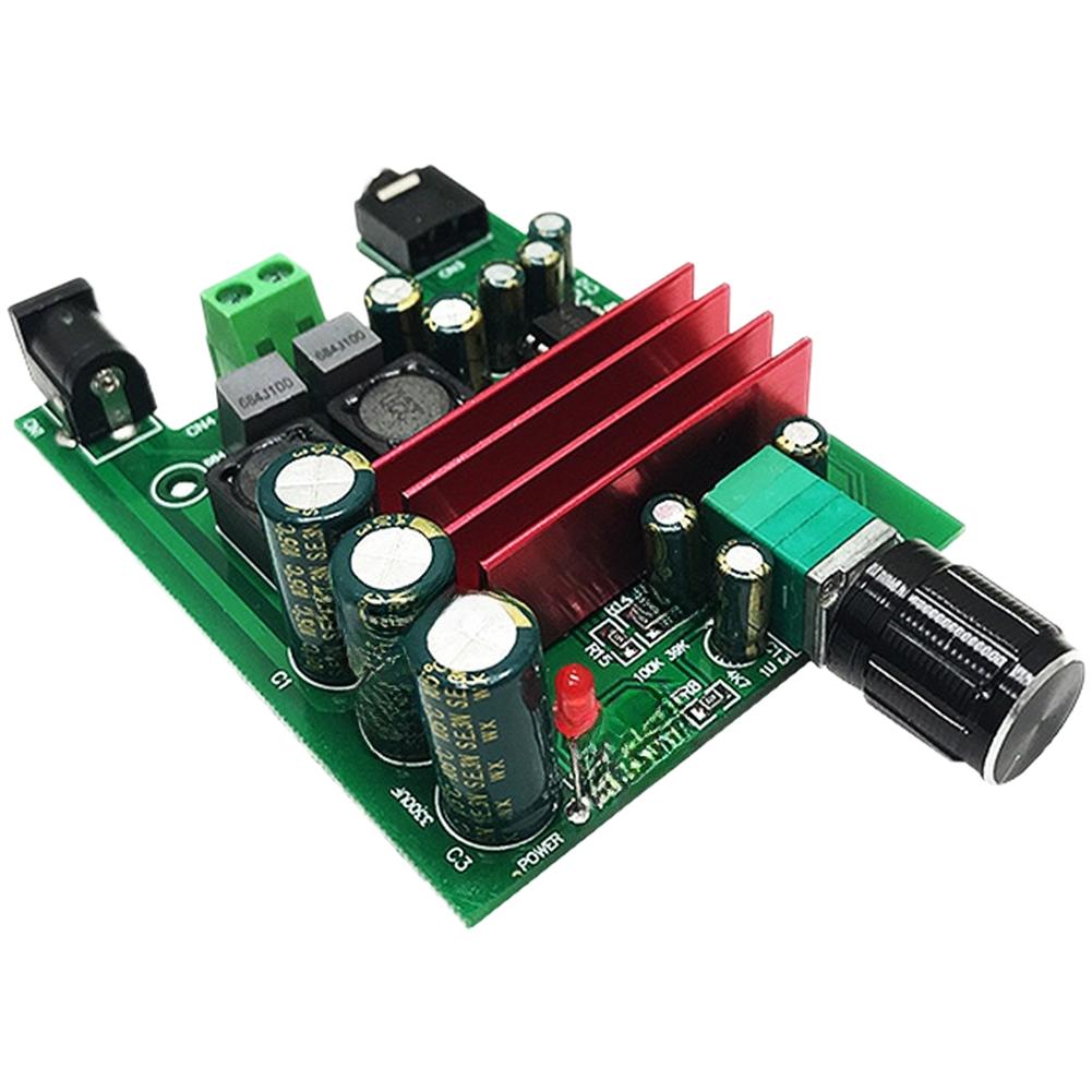 For TPA3116D2 High Efficiency 100W Audio Board with NE5532 Preamp DC 8V 25V Input Compact 79x61mm PCB Low Heat Generation