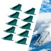 10 Pack Metal Roofs Snow Guards with Sealing Washers Screws Roof Snow Stops for RV Trailer