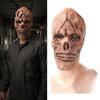 Horror Themed Costume Scary Halloween Masque, Full Face Latex Masque Comfortable for Costume, Cosplay Party, Haunted House Prop Skin Friendly