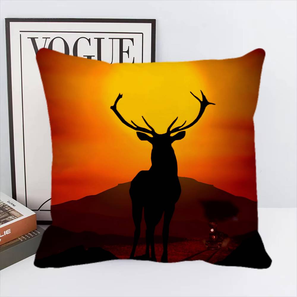 Game R-Red Dead Redemption 2 RDR2 Pillow Case Square Pillow Bedroom Sofa Leisure Comfort Cushion Home Decoration