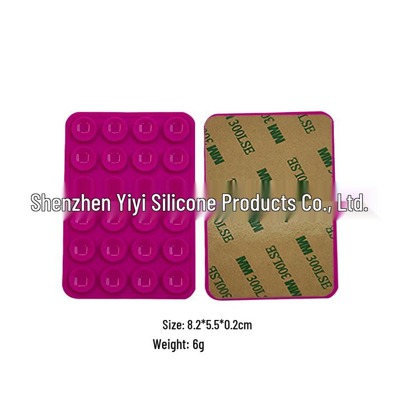 

Silicone Phone Holder: Portable, Anti-slip, Stable Suction Cup Back Sticker