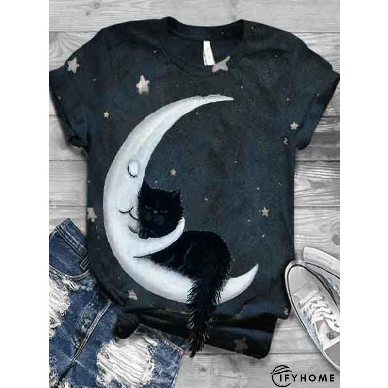 

Летняя новая женская футболка с коротким рукавом и мультяшным 3D-принтом животного 6XL