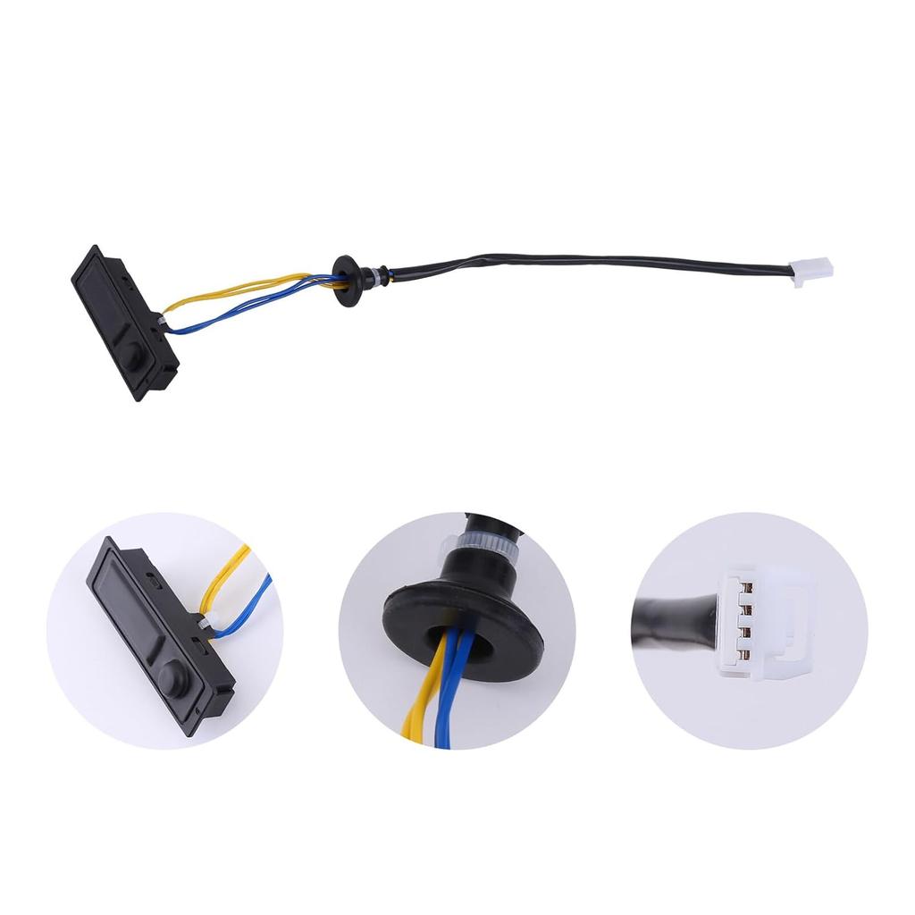 25380-4BA1A Interruptor de Liberação da Tampa Traseira Compatível com Rogue 2.0L 2.5L 2014-2020 Botão da Tampa Traseira Trava do Porta-Malas Substituir 25380-4BA1A Interruptor de Controle da Tampa do Porta-Malas