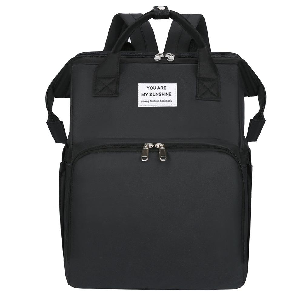 Multifunktionales Tragbares Babybett & Mama-Tasche: Leichter Faltbarer Moskitonetz-Rucksack