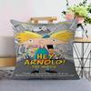 Cartoon Hey A-Arnold Pillowcase Toon Gift Cushion Cover Bedroom Home Sofa Chair Seat Decor Pillow Case