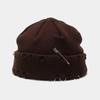 Trendy Unisex Wool Hat: European & American Iron Ring Pinhole Design for Street Hip-Hop
