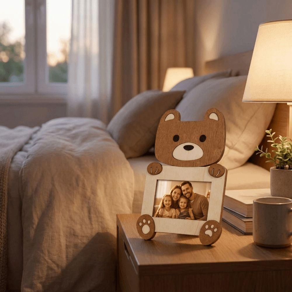 Handmade Animal Shape Frame Cute Photo Album Frame Picture Display Stand Photo Props