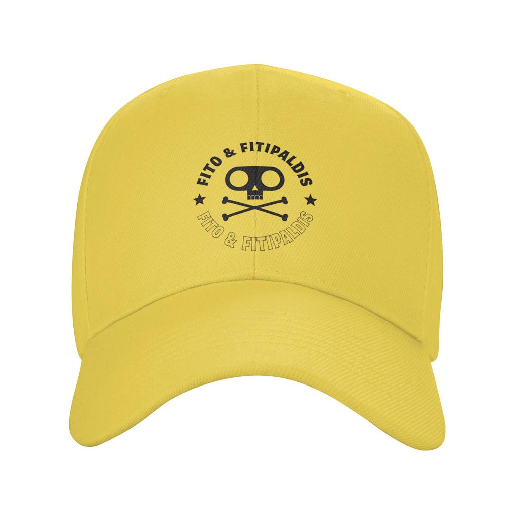 Fitos Fitipaldis Band Baseball Cap Tennis Skate Breathable Trucker Hat UnisexTeens Vintage Custom DIY Snapback Cap