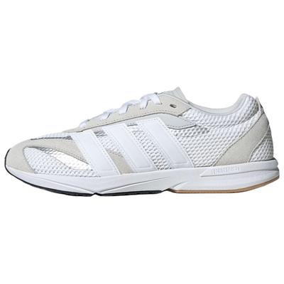 LIGHTBLAZE Abrasion Resistant Low Top Casual Running Shoes Women's Gray White Sneakers JS3197