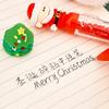 Cartoon Christmas Ballpoint Pen Cute Santa Claus Pen For Student Stationery Gift