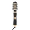 Rotating Blow-Drying Brush - SAINT ALGUE - Demeliss Salon Blow Brush - 1000 W - 2 Heads - 3 Temperatures - Black / Gold