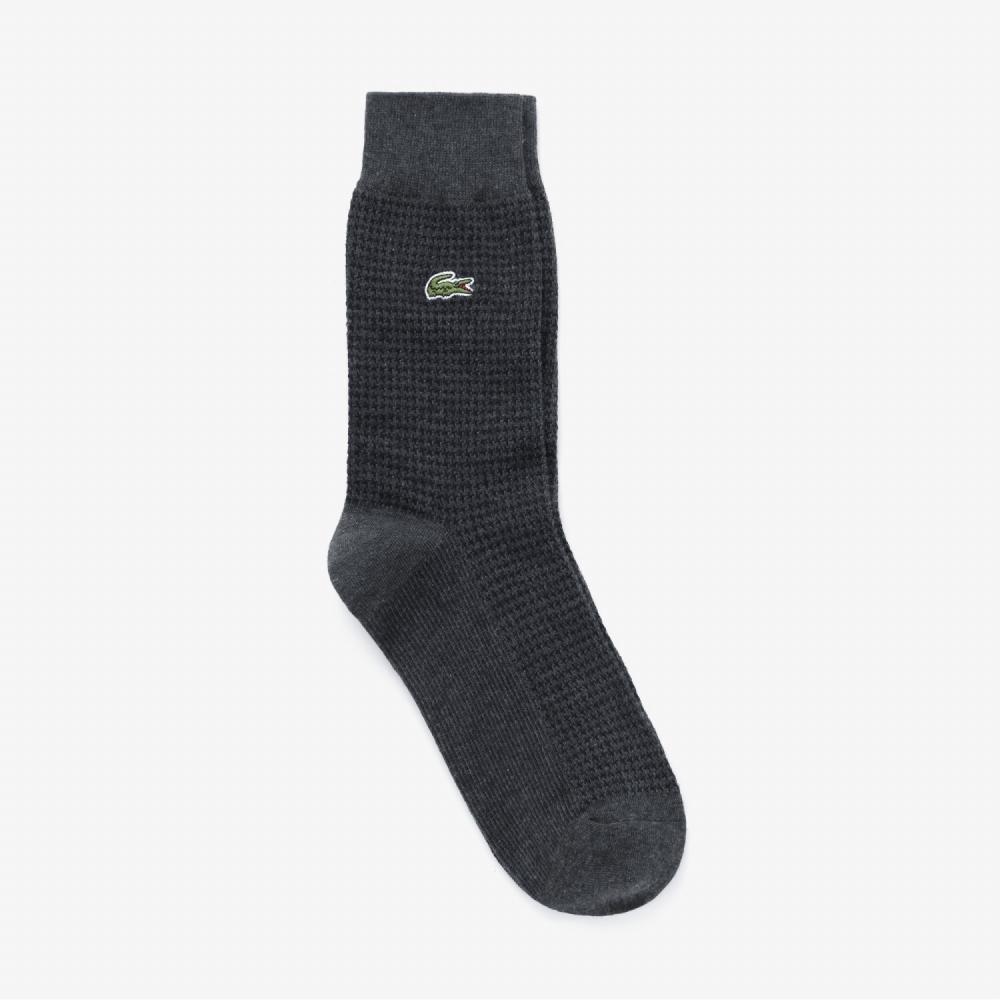 

LACOSTE Mens Houndstooth Gentleman Socks L340053N CCA