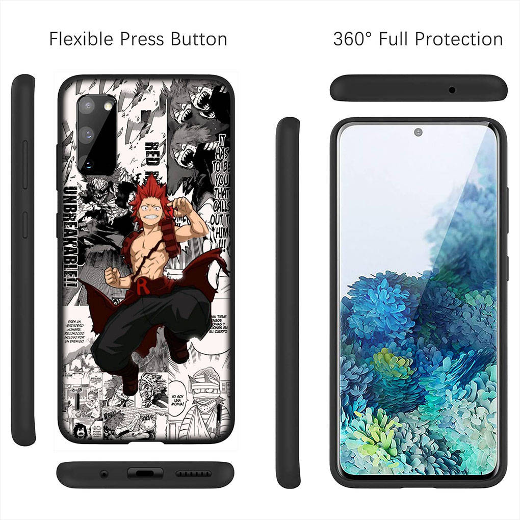 For iPhone 16 15 Xiaomi Redmi Note 14 13 12 11 Pro Max X 8 16e Samsung Galaxy S25 S24 S23 Moto OPPO Huawei My Hero Academia Midoriya Izuku Phone Case