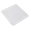 Quiltschablone Lineal 12,5x12,5 Zoll Acryl Transparent Zweifarbige Linie Multifunktionales Näh-Quiltstreifenlineal für