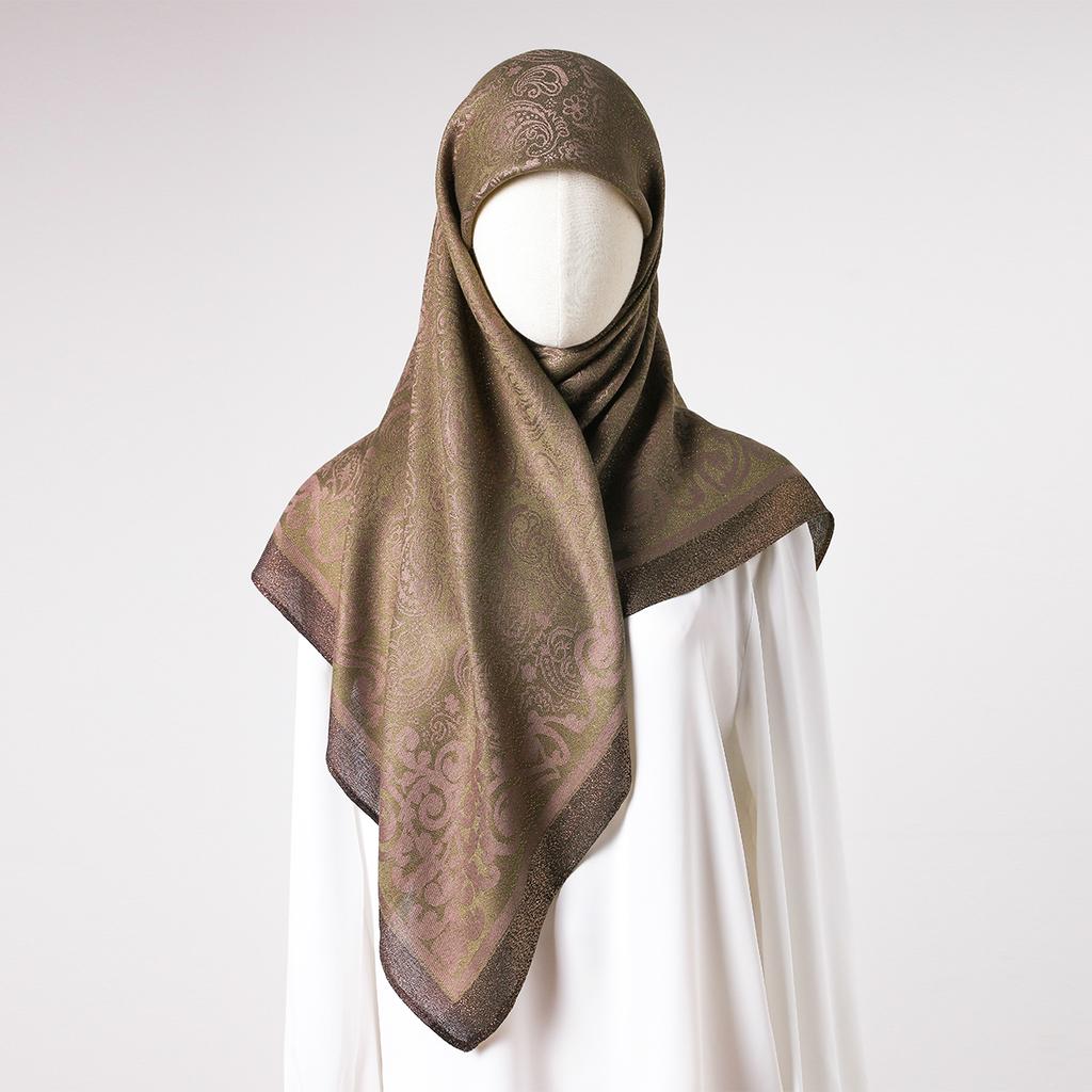 New Fashion High Quality Wrap Floral Printed Chiffon Scarf For Muslim Womem Square Hijab Fashion Ladies Elegant Scarves Wraps