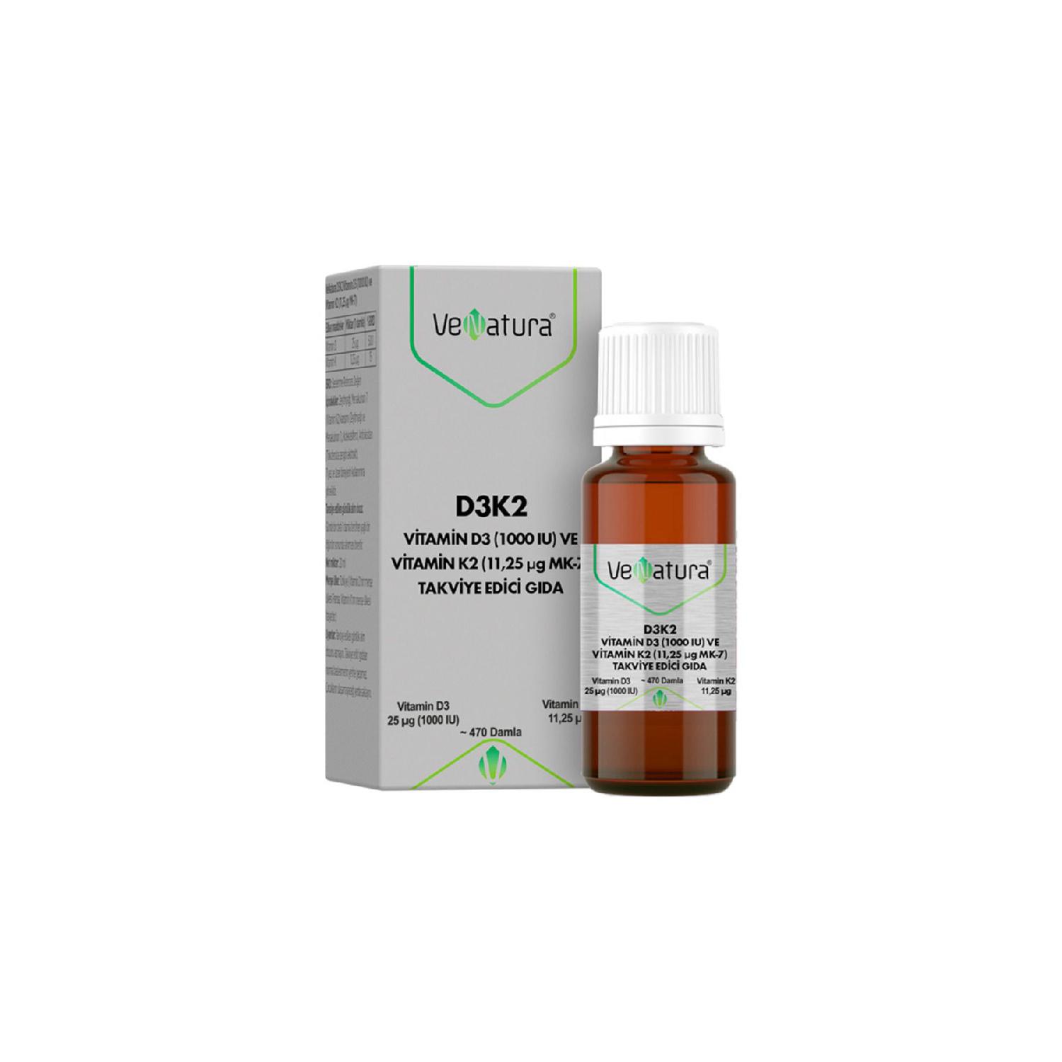 

Vitamin D3 K2 (11.25 Mg) Drop 20 Ml