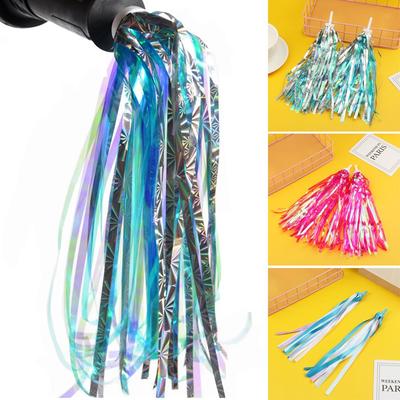 Accessoires Guidon Tricycle Pompons Pièces Trottinette Vélo Décoration Vélo Guirlandes Pompon