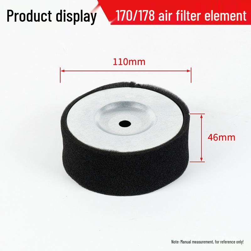 170F-178 Diesel Engine and Generator Parts: Air Filter, Water Pump, Micro-tiller, 186 and 192F Air Filter Sponge