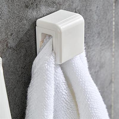 Zahnpastahalter zur Wandmontage, Gesichtsreiniger-Clip, selbstklebender Organizer, Badezimmerzubehör, Zahnpasta-Hängehalter-Clip