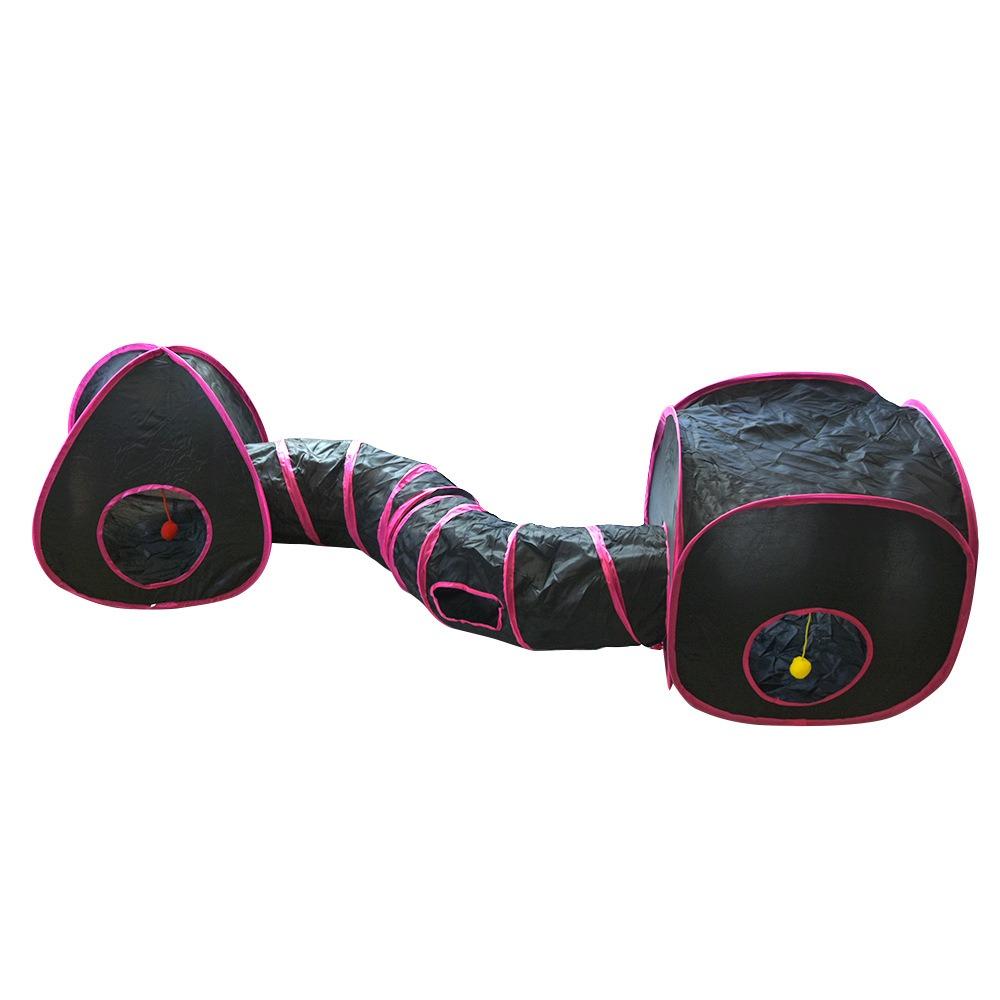Pet Cat Toys Combination Tunnel Cat Runway Cat Drill Through Rolling Ground Totoro Tunnel Toy Can Combined with Cat Tunnel Toys