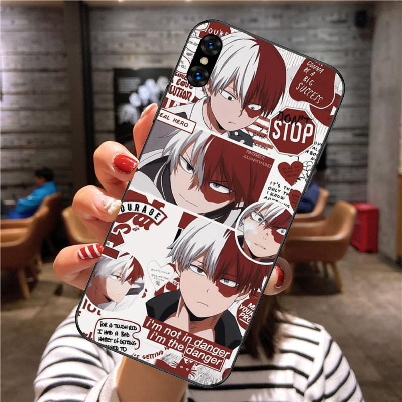 Чехол для телефона Shoto Todoroki для Xiaomi Mi 12 11T 10T 9T Lite Pro Ultra Note 10 Poco F3 F4 X4 GT, мягкий черный чехол для телефона Xiaomi 12 or 12X