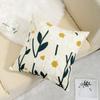 New Towel Embroidered Pillow Case Pastoral Style Home Sofa Pillow Core-free Bedside Cushion Office Waist