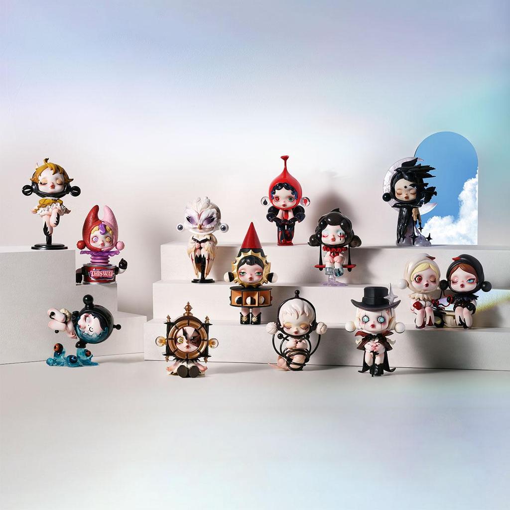 POP MART SKULLPANDA Image Of Reality Series Figures Blind Box (Single Pack / 12-Piece Set)