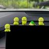 Cute little turtle car ornament car electric car decompression small ornament car interior decoration car center console decorat