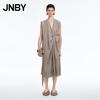 V-Neck Sleeveless A-Line Cotton Dress