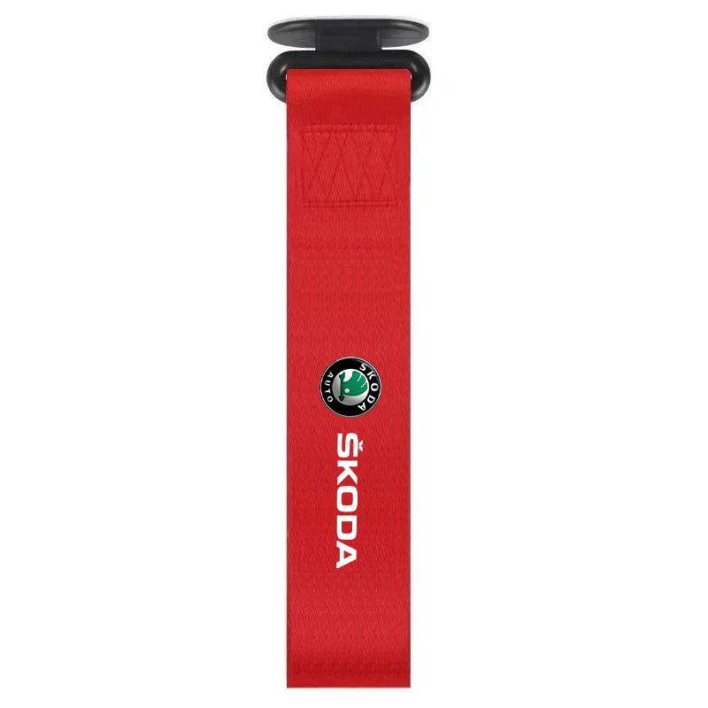 

Car Bumper Decoration Nylon Tow Truck with Personalized Tow Rope for Skoda Octavia Superb Rapid Kodiaya Kamia Scala Citigo