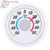 Heiß -50 ~ 50 ℃Runde Plastik-Mini-Glockenförmige Skalen-Thermometer-Hygrometer Messwerkzeug Für Zuhause Büro Wandmontage Innen Außen