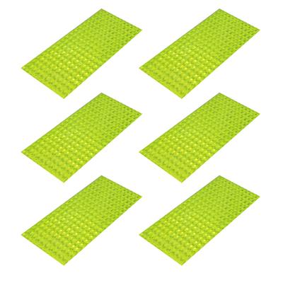 6Pcs Bike Reflective Sticker High Visibility Night Riding MTB Mountain Rode Bicycle Scooter Rim Wheel Helmet Safety Reflector Decal Tape