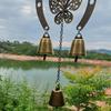 Metal Horseshoe Wind Chime Garden Ornament Wind Chime For Outdoor Space Garden Decoration Decorative Installation