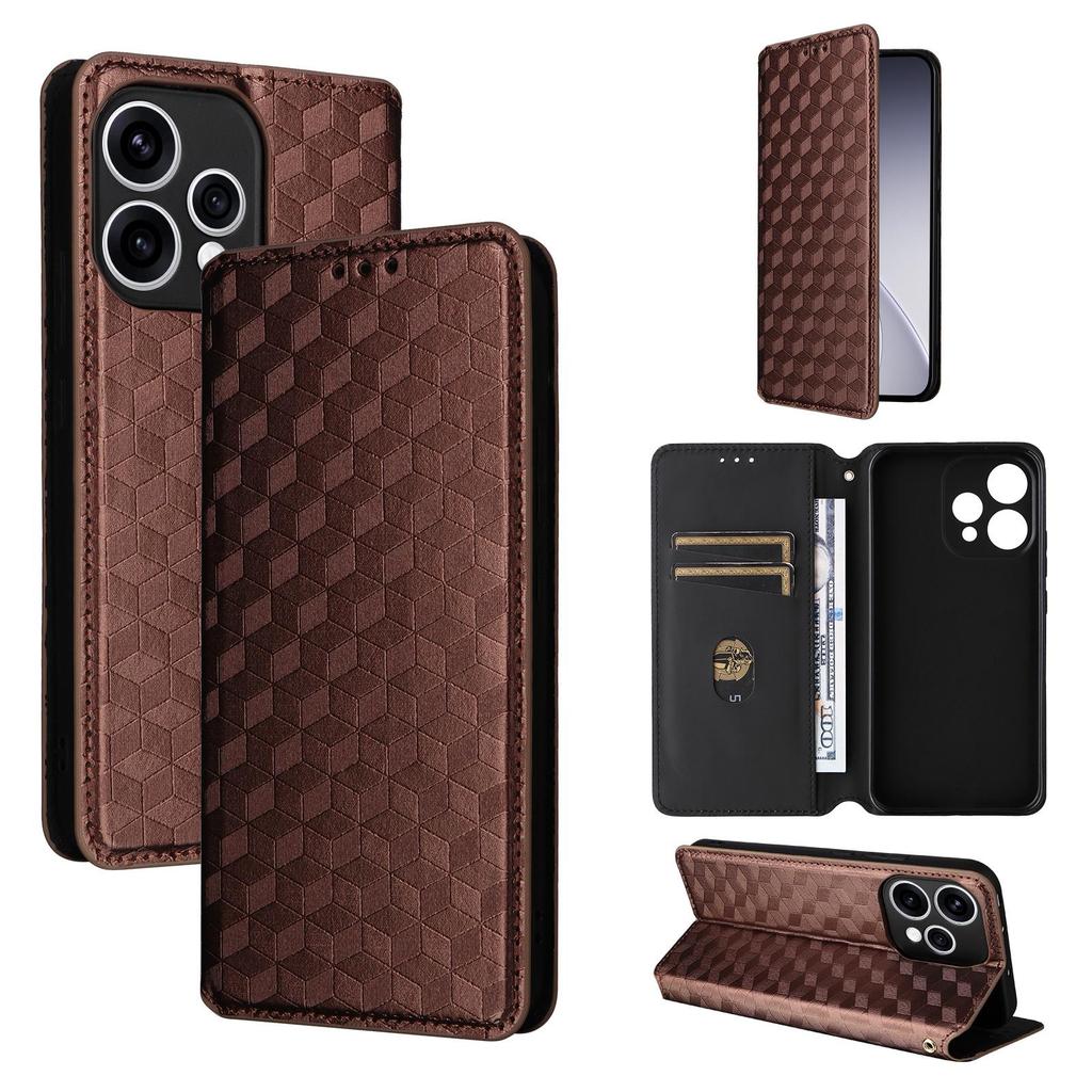 Flip Cases compatible for OPPO Reno 15 5G PU Leather Phone Case Full-Body Protection with [RFID Blocking]