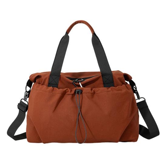 Wasserdichte Sporttasche Crossbody Duffel Bag mit Nassfach Yoga Umhängetasche Fitness-Tote mit Verstellbarem Schultergurt für Männer Frauen Weekender