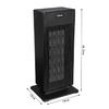 2000W Remote Control Portable Adjustable Thermostat Heater Fan Electric Heater Space Warmer for Home Office Standing