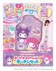 AGATSUMA My Melody Kuromi Přenosný kufřík Transformovatelná kuchyňská sada pro děti od 2 let