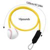 Baseball Resistance Bands Pitching Softball Resistance Bands Elastic Stretching Training Equipment Exercise Swing Trainer For