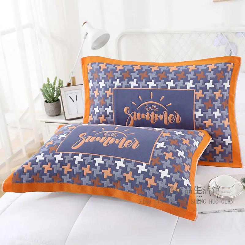 Dvoudílný povlak na polštář Povlak na polštář s bohémským potiskem Domácí Vysoce kvalitní Hrubá Šifrovaná Ručník na polštář