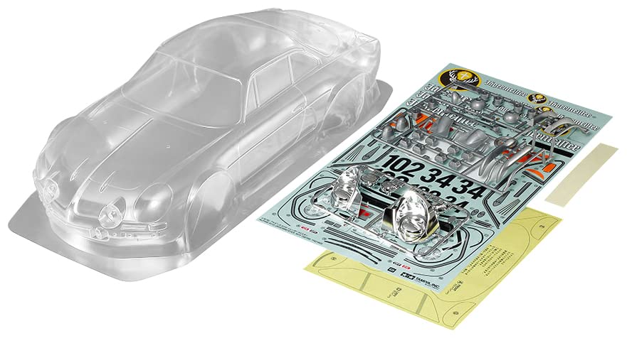Tamiya Piese de schimb RC Nr.1690 SP.1690 1/10RC Alpine A110 Jagermeister 1973 Set caroserie de schimb 51690