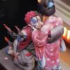 Demon Slayer 27cm GK Popart Akaza Koyuki Figure Cherry Blossom Scene Statue Desktop Ornament Presents Anime Collectible Model Toys