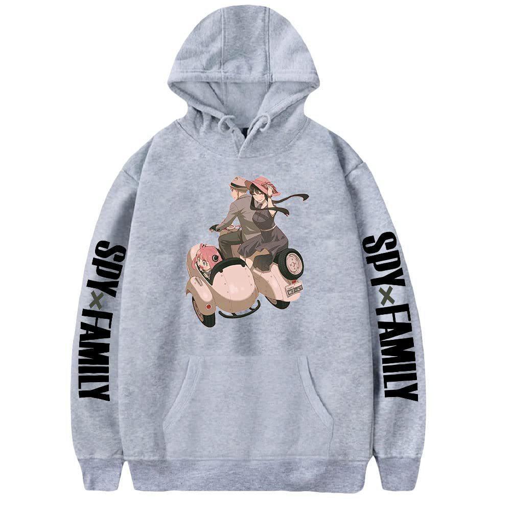 SPY × FAMILY Spy Play House Anime Peripheral Hoodie Hooded Sweater Top Men's and Women's Long Sleeves