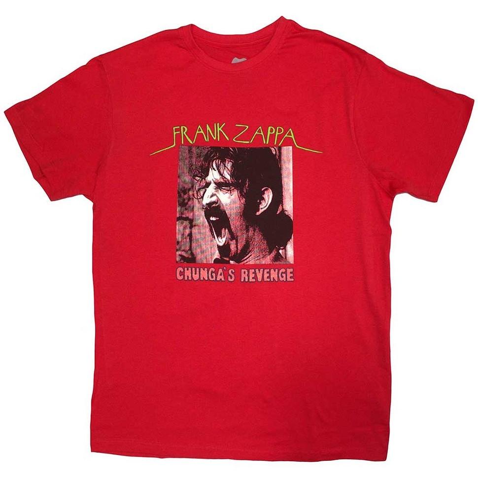 Frank Zappa Chunga s Revenge T-Shirt Red- M