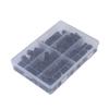 Carburetor Vacuum Port Cover Set with Closed-End Black Rubber Pieces, 3/16" 5/32" 7/32" 1/4" 5/16" 3/8" Size Groups for Service Use and Storage