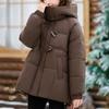 Fashion Woman Winter Coats Hooded Thick Warm Casual Winter Jacket Women's Parkas