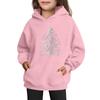 Sweatshirts For Teen Girls Hoodies Long Sleeve Drawstring Pullover Cute Printed Oversized Hoodie Christmas