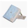 Women Ladies Plain Wallet Card Holder Cute Wallet With Card Slot Leather Purses Portable Coin Purse Large Capacity Money Bag