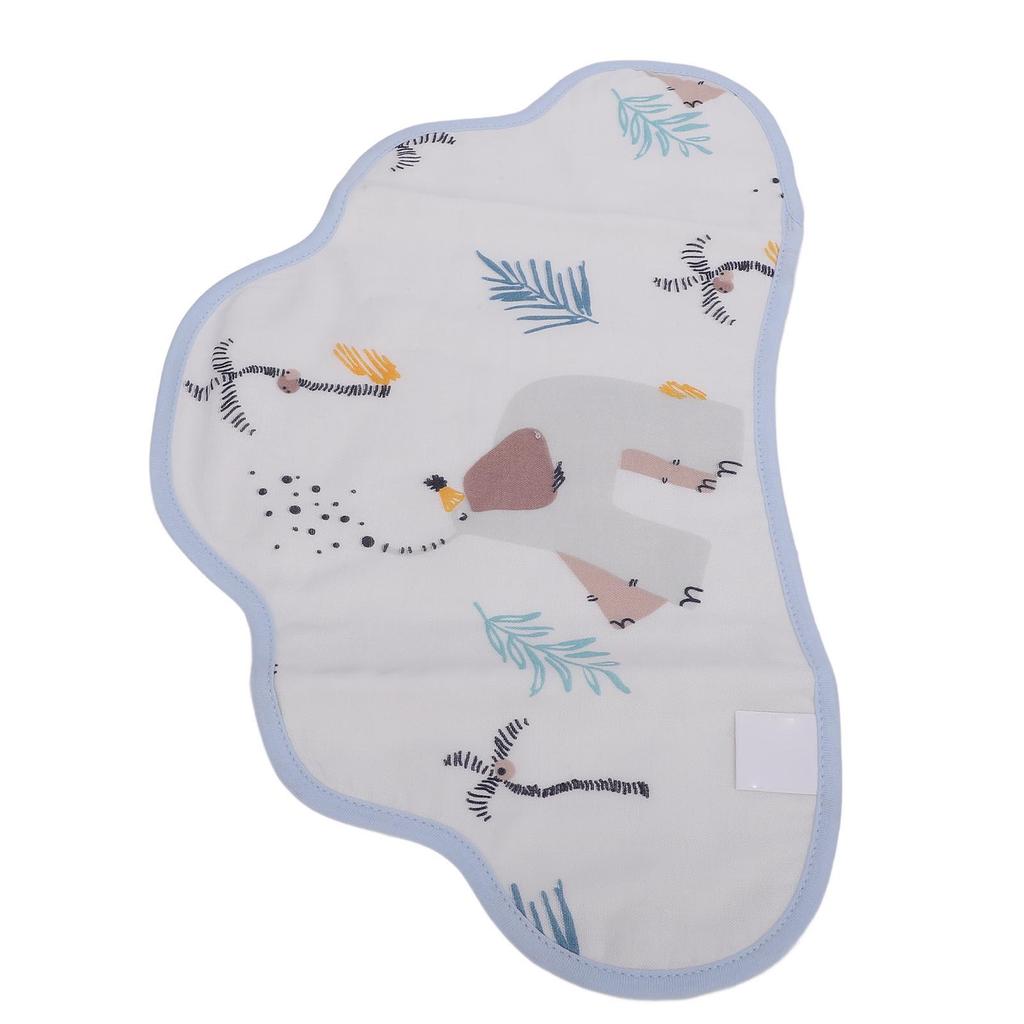 Baby Drool Bib Breathable Soft Cotton Drooling Bib Cotton Sweat Absorbent Burp Rag for Babies Type